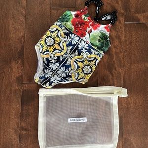 Dolce Gabbana Authentic baiting suit for baby girl 9-12 months